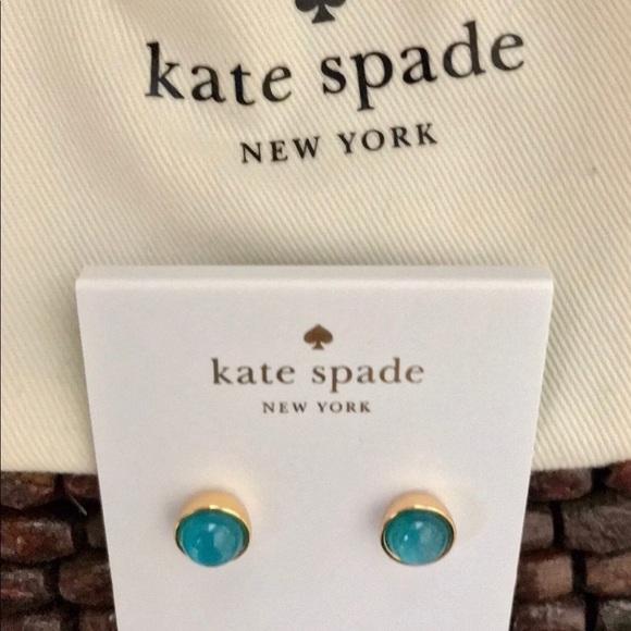 KATE SPADE Turquoise (REAL GEM) Earrings PLUS MORE - Picture 4 of 7